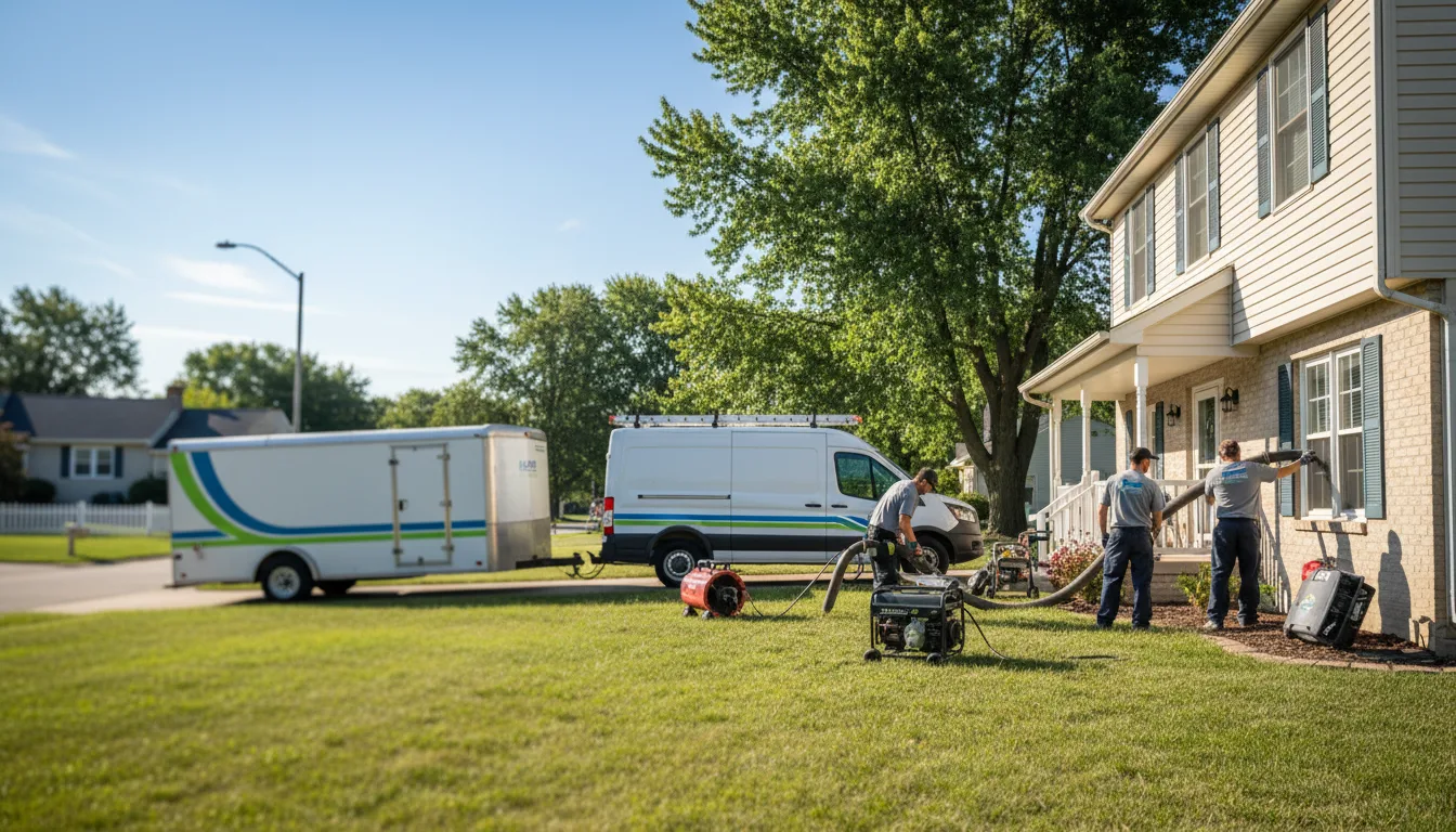 Flooded Basement Restoration And Cleanup With Repair in Mountain View, WY near me